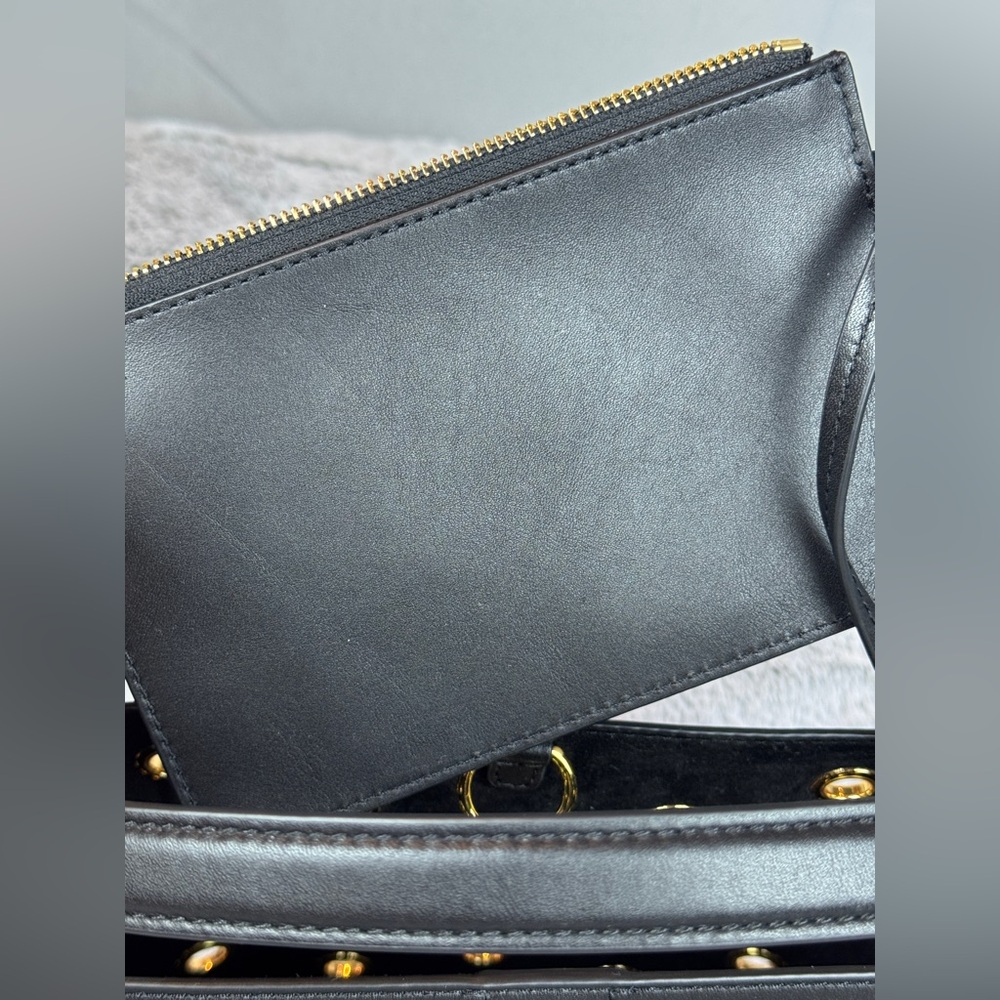 Veronica Beard Small Grommet Convertible Satchel - Picture 14 of 16